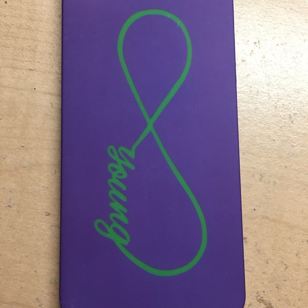 iPhone Purple Infinity Sign Case